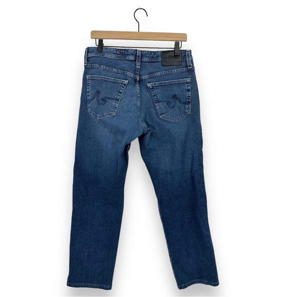 AG Adrianna Goldschmidt Graduate Tailored Leg Blue Jeans Size 33x30 - Picture 4 of 8